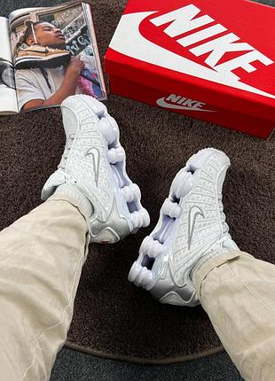 Nike shox tl white 3