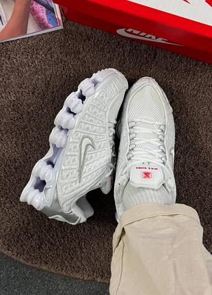 Nike shox tl white 4