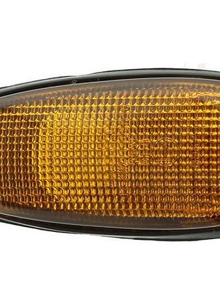 Указатель поворота opel astra g 1998-2009/zafira a 1999-2005, на крыле, левый=правый, желтый - лампа, depo, 442-1403n-ue-y