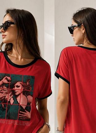 Жіноча футболка розмір l-xl стан ідеальний