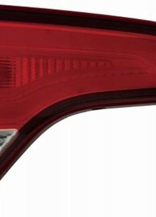 Фонарь задний kia sorento 2013-2015, правый, с лампами (p21/5w/w16w), внутренний, depo, 223-1318r-ae