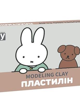 Пластилин 540726, 6 кол., 120г "miffy" yes