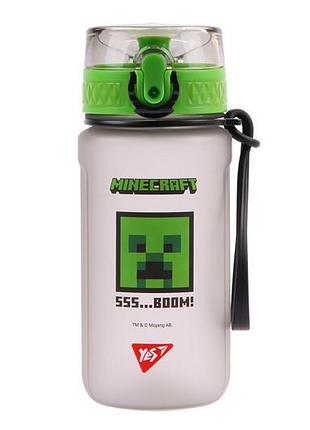 Пляшка для води 708320 yes "minecraft.boom" 500 мл, софт тач yes