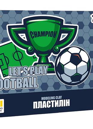 Пластилін 540715 18 кол., 360г "football" yes
