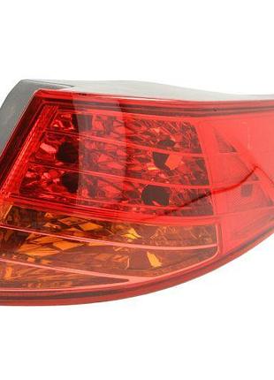Фонарь задний kia optima 2011-2013 правый, без ламп, внешний (p21/5w/p21w) depo 2231952rue