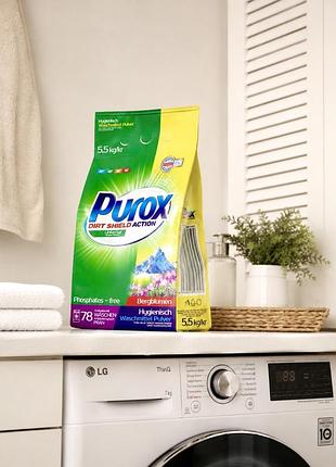 Purox порошок для прання універсальний, 5,5 кг (78 прань)