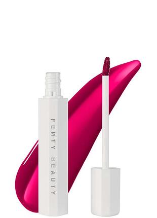 Стійкий блиск для губ fenty beauty poutsicle hydrating lip stain - fuchsia wife