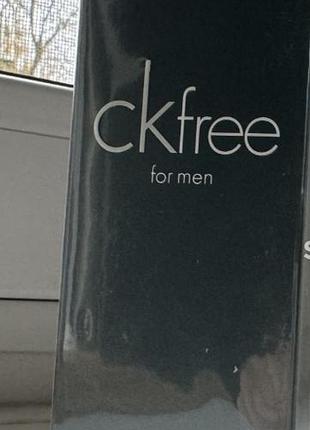 Качество оригинала! шикарный мужской парфюм calvin klein ck free 40ml