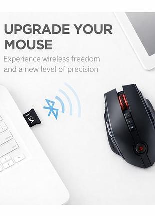 Універсальний bluetooth 5.1 usb-адаптер для бездротового підключення периферійних пристроїв до пк та мобільної техніки