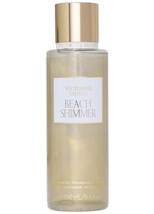 Парфюмированный спрей с шиммером victoria’s secret radiant beach shimmer mist 250 мл