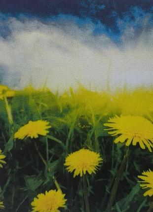 Принт для вышивки. одуванчики