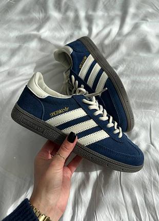 Стильні жіночі кросівки adidas spezial night indigo