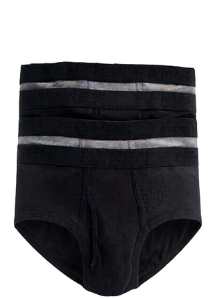 Набір чоловічих трусів hanes ultimate®  4 шт в наборі, розмір 2xl, чорні, сірі