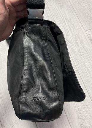Вінтажна сумка prada nylon leather 53 оригінал vintage