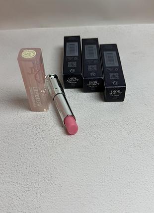 Бальзам для губ dior addict lip glow 001 pink