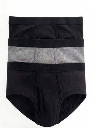 Набор мужских трусов hanes ultimemate® 3 шт в наборе, размер 2xl, черные, серые