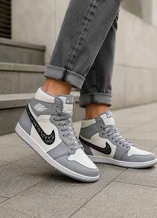 Кросівки nike jordan & dior