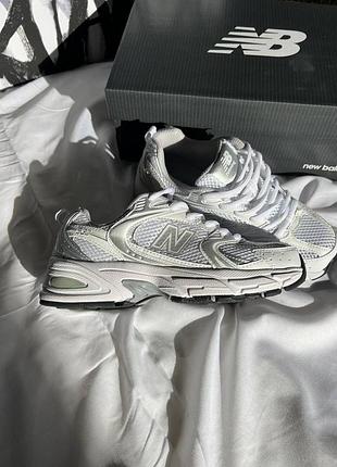 Стильные женские кроссовки new balance 530 silver lux 2