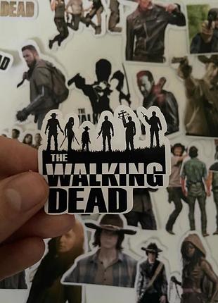 Наклейки/наліпки по серіалу «the walking dead»