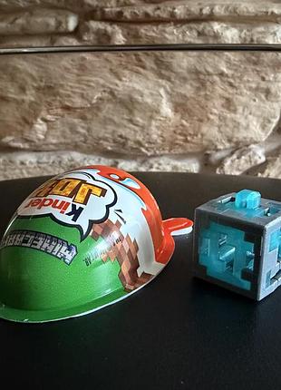 Kinder joy minecraft алмазный блок