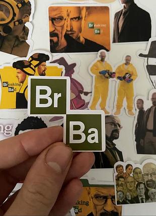 Наклейки/наліпки по серіалу the breaking bad