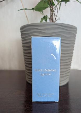 Туалетная вода женская dolce &amp; gabanna, light blue, 25 мл., новые, упакованные.