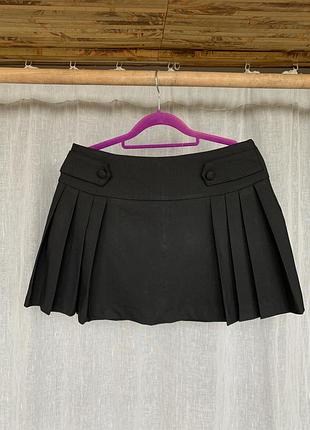 Коротка спідниця-шорти плісе  zara