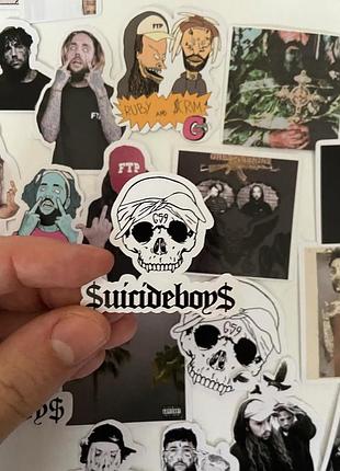 Наклейки/наліпки з $uicideboy$