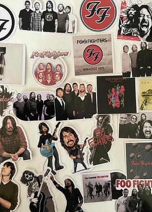 Наклейки/наліпки з foo fighters 2