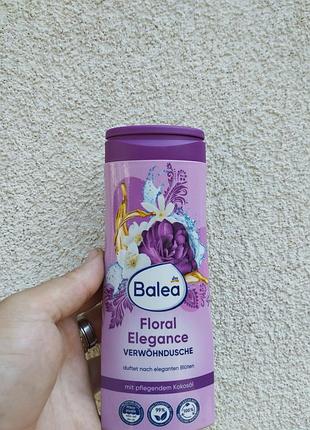 Гель для душу balea floral elegance 300 мл | квітковий аромат, кокосова олія, веганський, німеччина