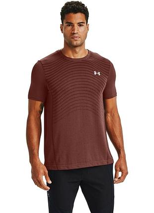 Чоловіча футболка under armour з короткими рукавами, безшовна, хвиляста, l12324