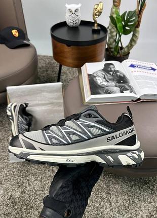 Чоловічі кросівки salomon xt-6 expanse grey white