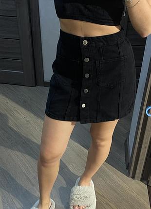 Джинсова спідниця zara 3