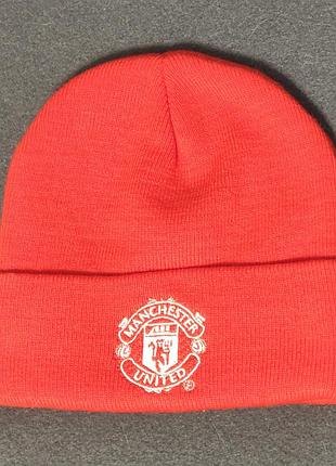 Шапка бини manchester united (man utd), подростковая