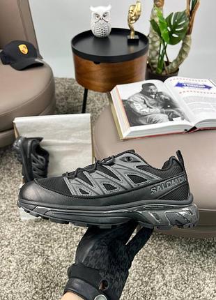 Чоловічі кросівки salomon xt-6 expanse all black grey
