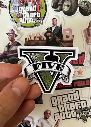Наклейки/наліпки/стікери по грі gta 5