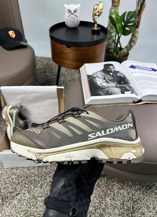 Жіночі кросівки salomon xt-4 lab w brown