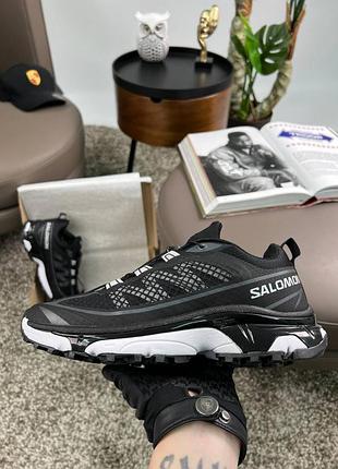 Чоловічі кросівки salomon xt-6 ft black white