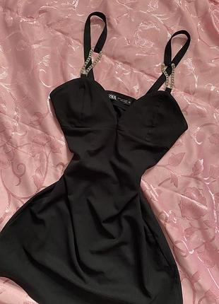 Zara mini bustier dress