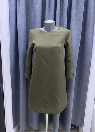 Сукня хакі h&m 34/ xs