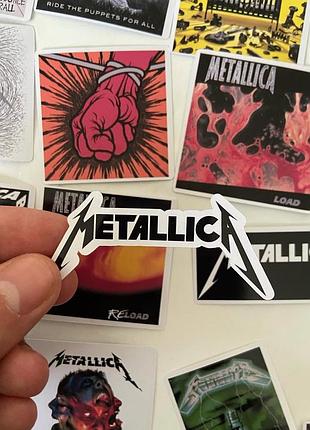 Наклейки/наліпки з metallica