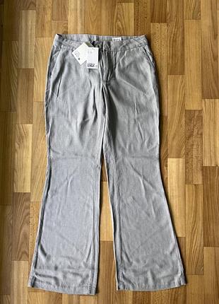 Льняні брюки h&m розміру с