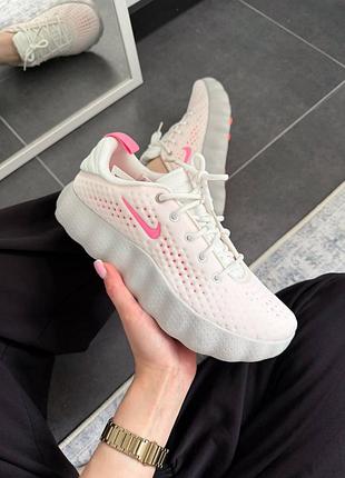 Стильные женские кроссовки nike mind 002 white pink