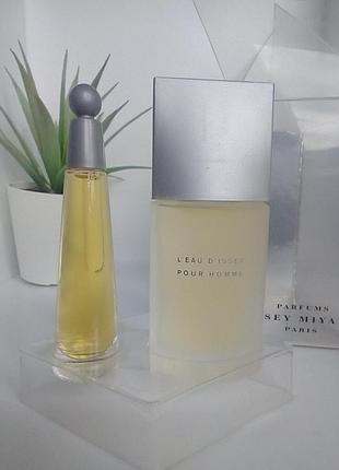 Issey miyake l'eau d'issey набір мініатюр парфумів і тв