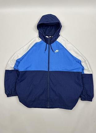 Чоловіча куртка nike colourblock retro style sportswear розмір хл