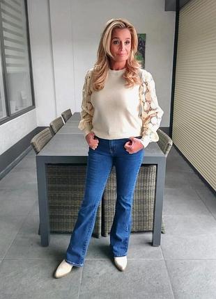Джинси розклішені бренду norfly denim
