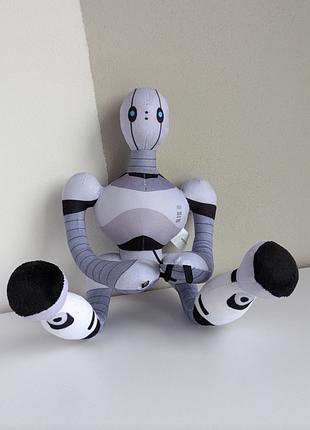 Игрушка roz wild robot дикий робот раз 38 см антистресс
