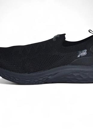 New balance black мокасини чорні