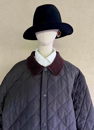 Стеганая куртка,унисекс,премиум бренд,barbour