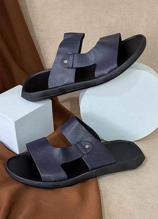 Сандалии мужские, цвет синий, 214r90